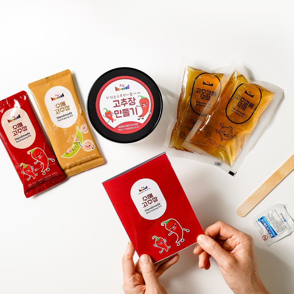 초맘 체험학습용 고추장 만들기 밀키트 세트 국산재료 100%