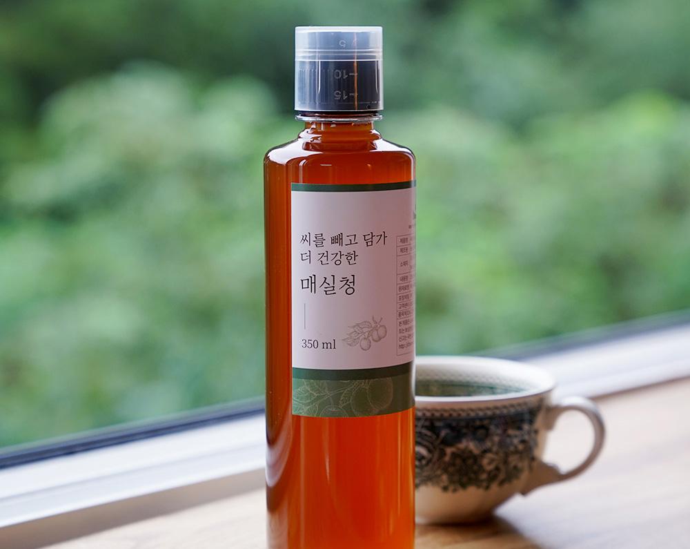 씨뺀 숙성 발효 임산부 매실청 350ml