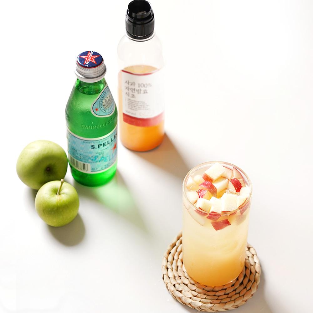 씨뺀 자연 발효 사과식초 350ml