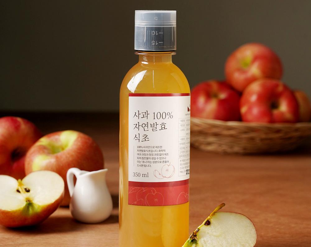 씨뺀 자연 발효 사과식초 350ml