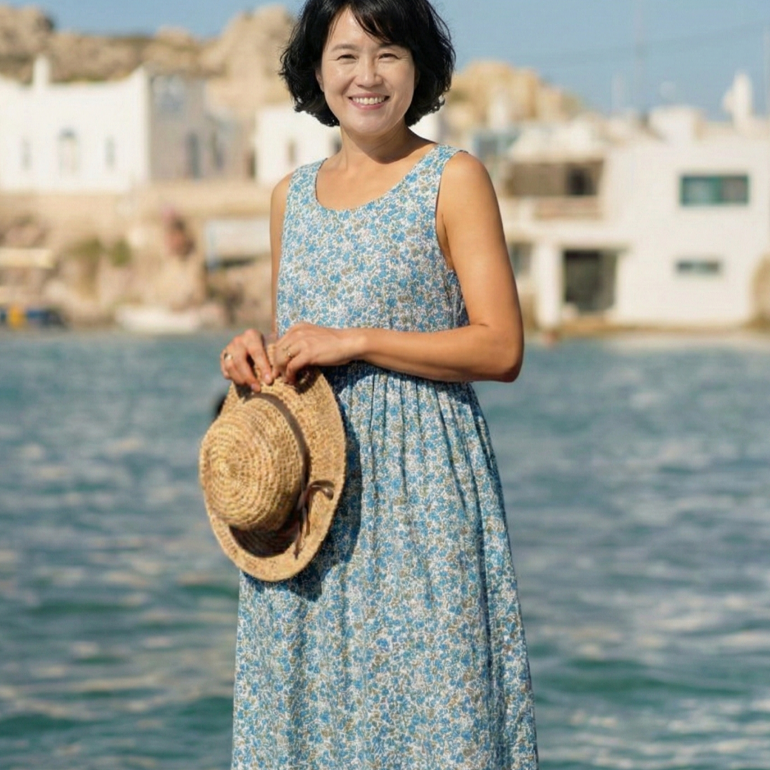 목화송이 인견원피스-목화송이협동조합-차세대 판로플랫폼 스토어(STORE) 36.5