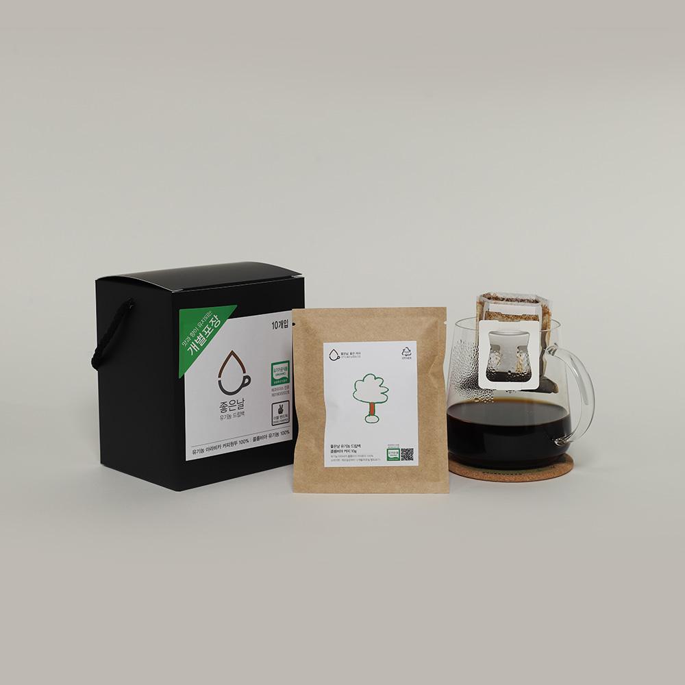 좋은날 유기농 콜드브루 드립백 선물세트-성미산 좋은날 협동조합-차세대 판로플랫폼 스토어(STORE) 36.5