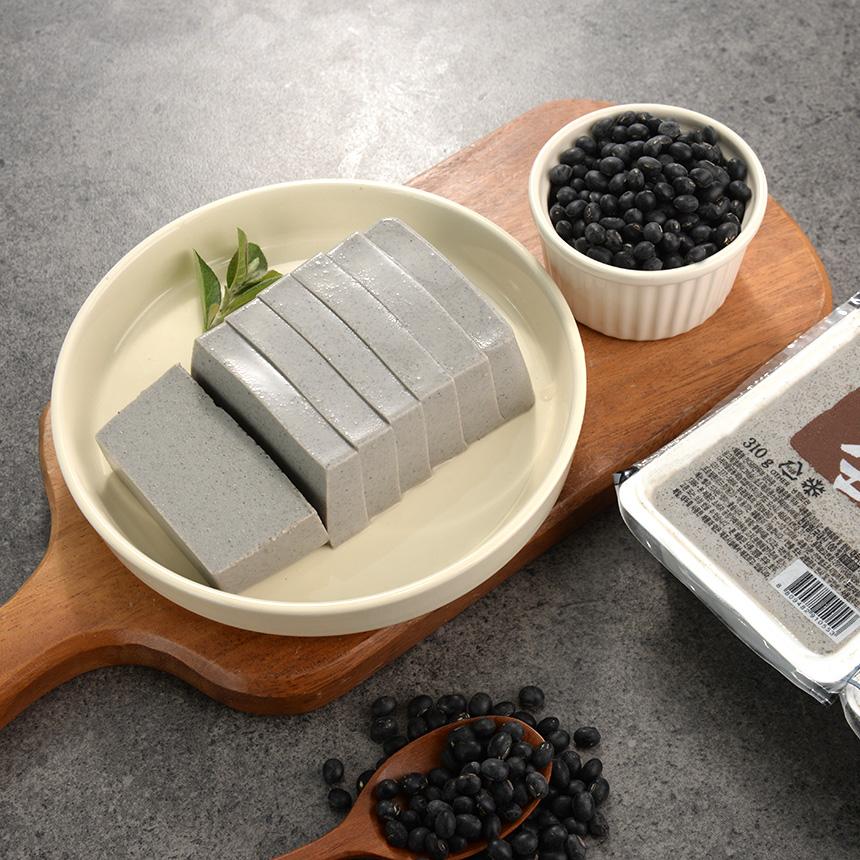 치즈처럼 부드럽고 탱글탱글한 잔다리마을 서리태 검은콩전두부 310g 4모