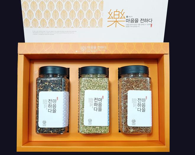 유색 혼합미 선물세트 흑미/녹미/적미/찹쌀 -국내산 100% 우리쌀로 정성을 담은 선물-맑은푸드영농조합-차세대 판로플랫폼 스토어(STORE) 36.5