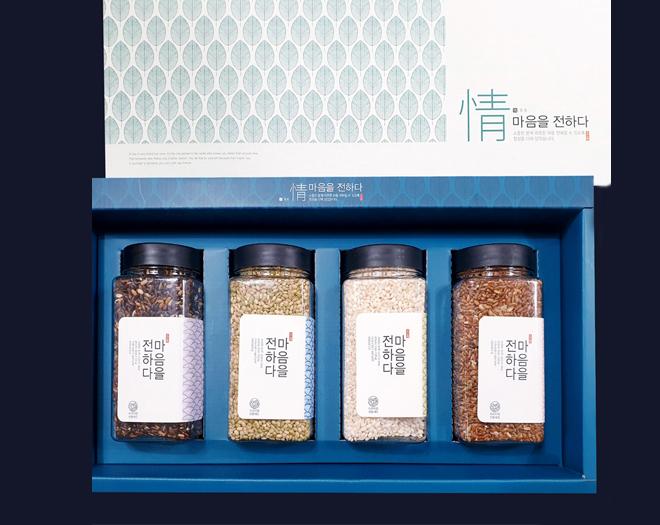 유색 혼합미 선물세트 흑미/녹미/적미/찹쌀 -국내산 100% 우리쌀로 정성을 담은 선물-맑은푸드영농조합-차세대 판로플랫폼 스토어(STORE) 36.5