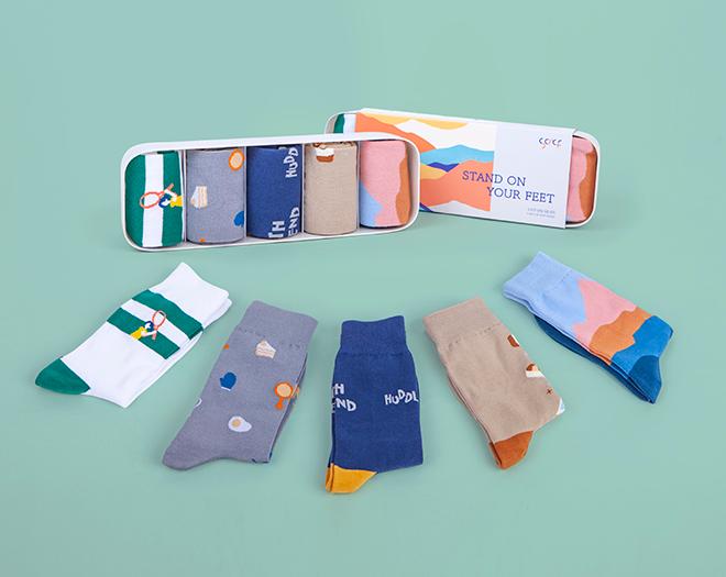 버킷리스트 양말 5종 세트