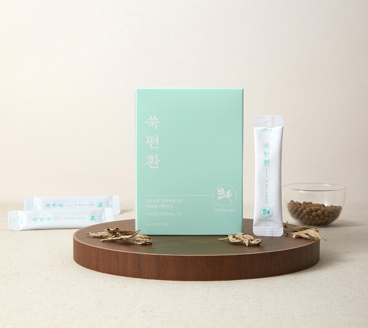 강화약쑥 싸주아리 쑥편환 30포
