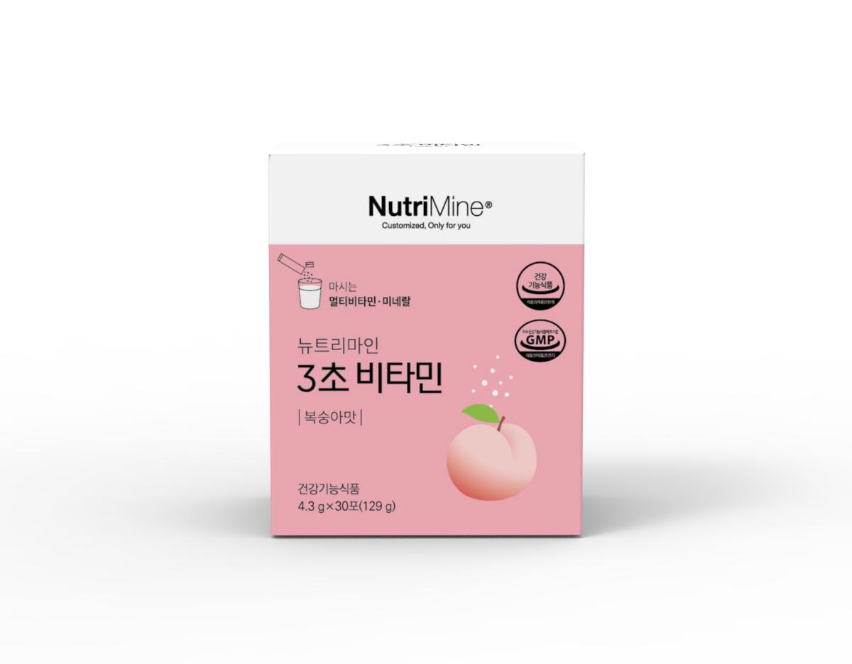 메디쿠아 3초 비타민 복숭아맛