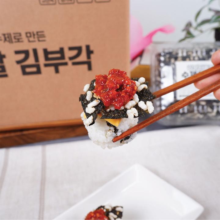 김부자푸드 찹쌀꽃 김부각 실속 패키지 (30g x5 + 50g x5)-김부자푸드주식회사-차세대 판로플랫폼 스토어(STORE) 36.5