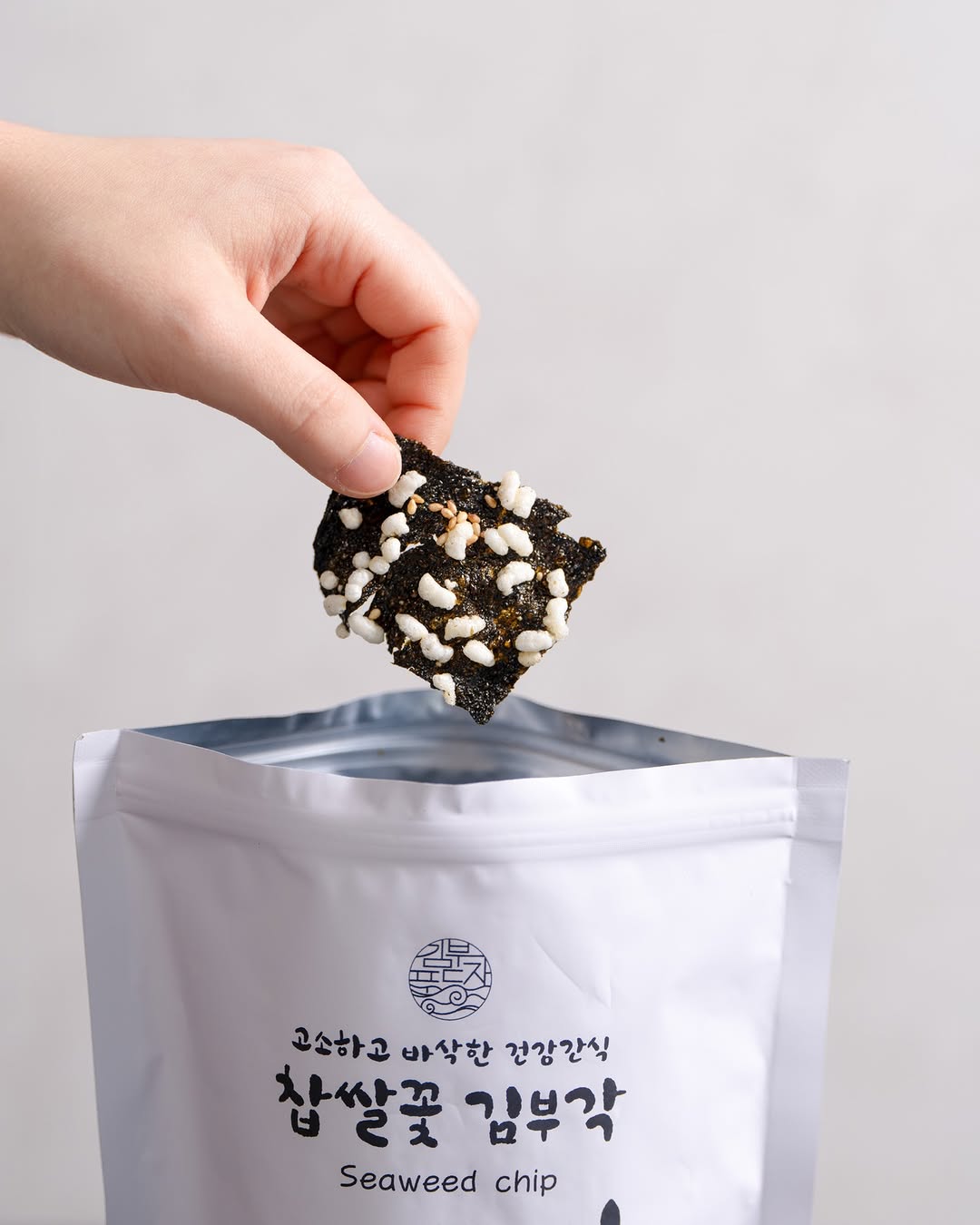 [김부자푸드] 찹쌀꽃김부각 세트 (50gx4) / 무첨가 수제 건강간식-김부자푸드주식회사-차세대 판로플랫폼 스토어(STORE) 36.5