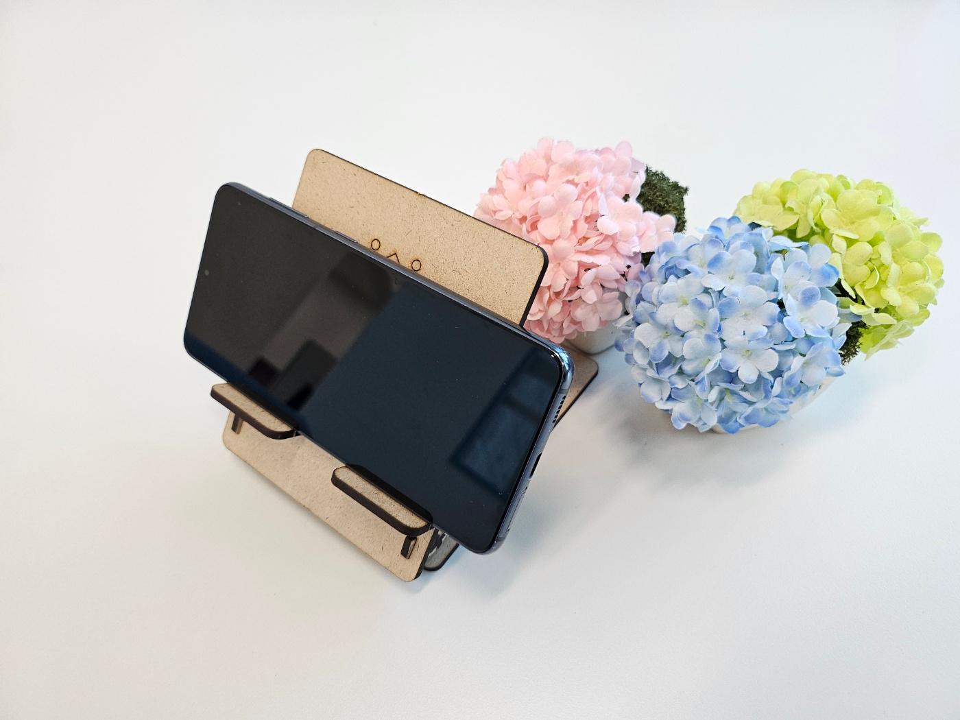 휴대폰거치대(나무)DIY