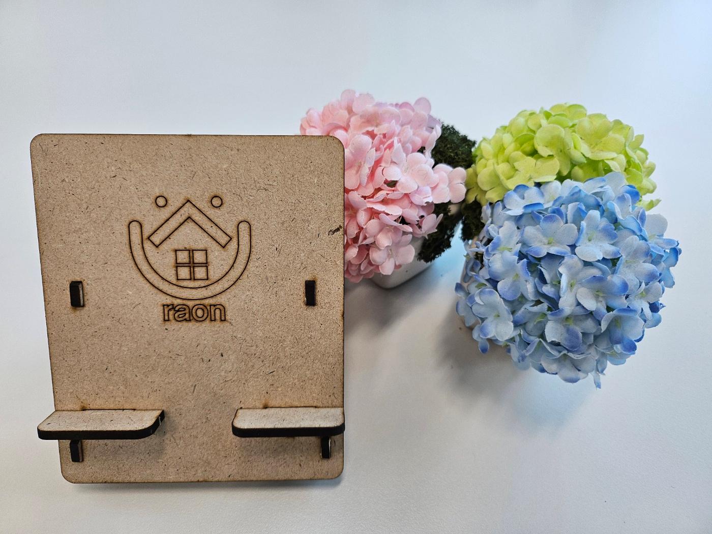 휴대폰거치대(나무)DIY