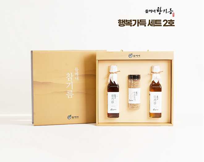 행복가득 세트 / 중국산 100% 통깨 저온압착