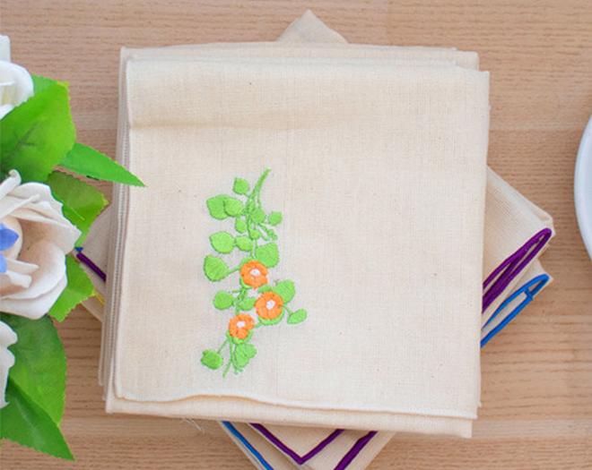 자수 소창 손수건 (45cmx45cm)-함께누리-차세대 판로플랫폼 스토어(STORE) 36.5