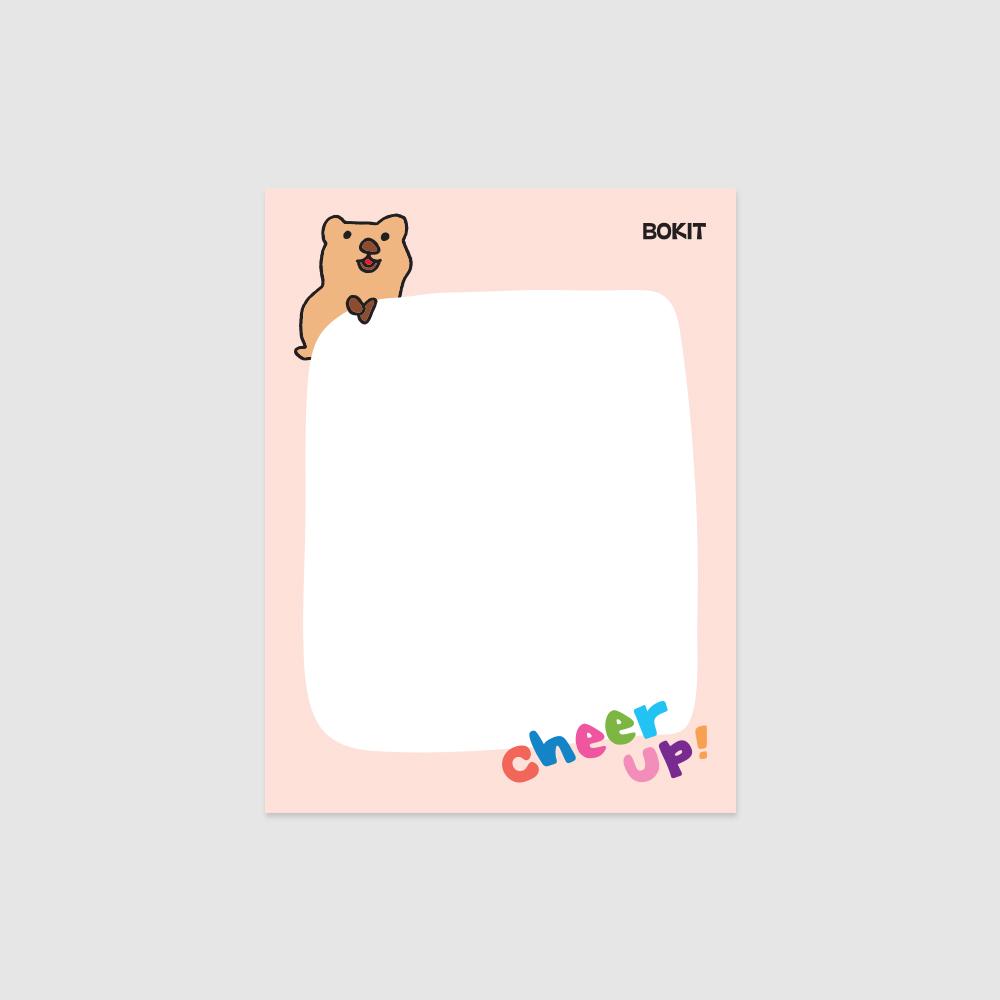 보킷 떡메모지 쿼카