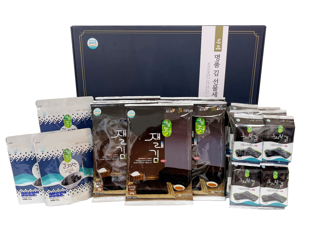 예심맛나 김 종합선물세트 3호-예심하우스-차세대 판로플랫폼 스토어(STORE) 36.5