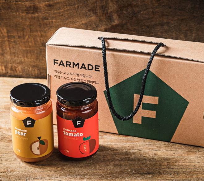 수제청 수제잼 팜메이드 선물세트(2종, 3종 선택)-팜아트홀릭 주식회사-차세대 판로플랫폼 스토어(STORE) 36.5
