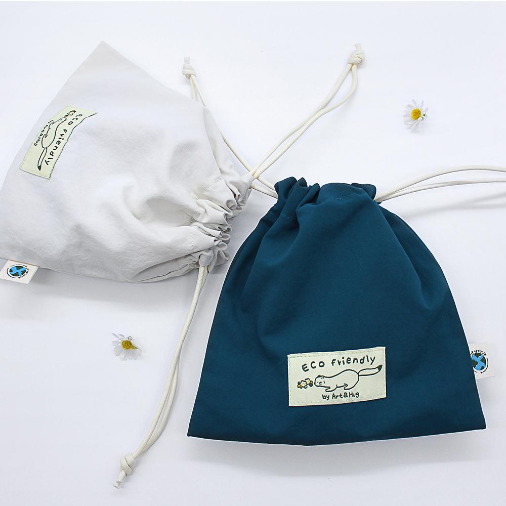 담비 스트링 미니 파우치 복조리 복주머니 제로웨이스트 선물 화장품 백인백