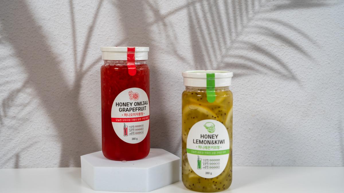 오늘엔허니수제과일청선물세트(오미자몽청, 레몬키위청, 블루베리청)-(유)허니피플-차세대 판로플랫폼 스토어(STORE) 36.5