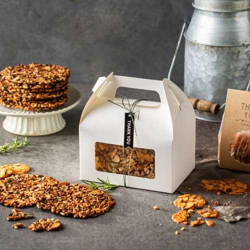 단백질 수제쿠키 답례품 견과류 건강간식 영양쿠키 7개입 선물세트 틔움프레첼