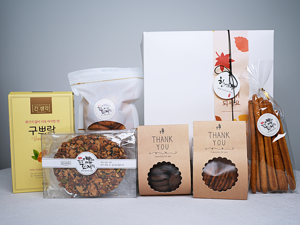 명절 추석 설날 틔움 프레첼 쿠키 6종 선물세트