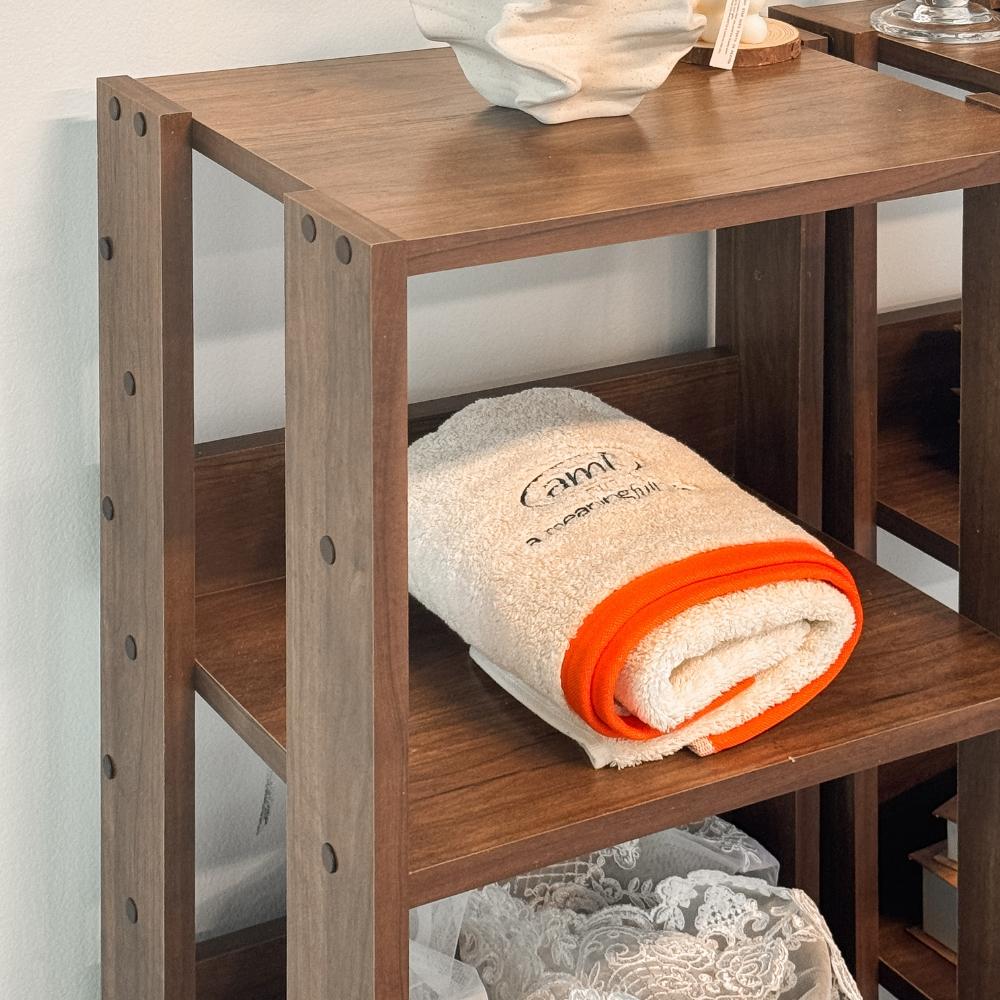 유기농 순면 촘촘 무지 타월