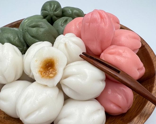 우리집 만능 간식 쫄깃달콤 굳지 않는 꿀송편 800g/1600g-울산고래떡방협동조합-차세대 판로플랫폼 스토어(STORE) 36.5