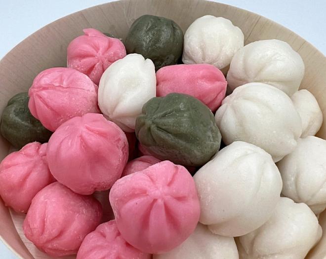 쫄깃달콤 굳지 않는 삼색송편 32~35알 돌잔치/백일상/환갑/칠순-울산고래떡방협동조합-차세대 판로플랫폼 스토어(STORE) 36.5