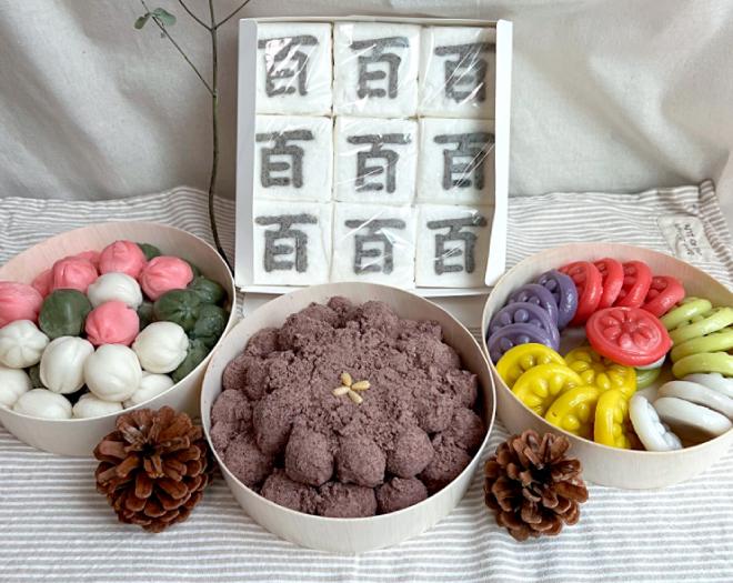 색감 예쁜 오색송편 25알 돌잔치/백일상/환갑/칠순-울산고래떡방협동조합-차세대 판로플랫폼 스토어(STORE) 36.5