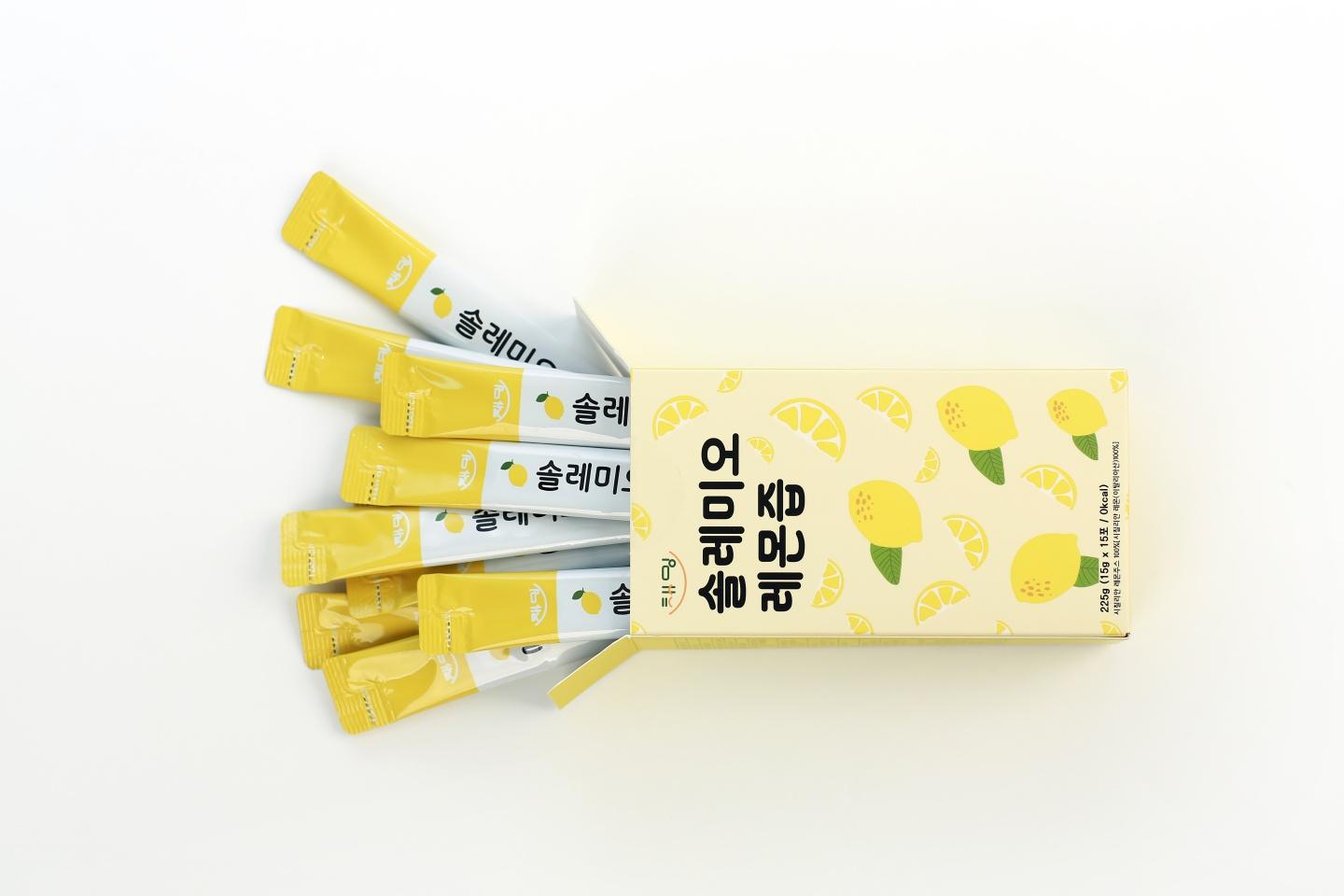 채밍 솔레미오 레몬즙