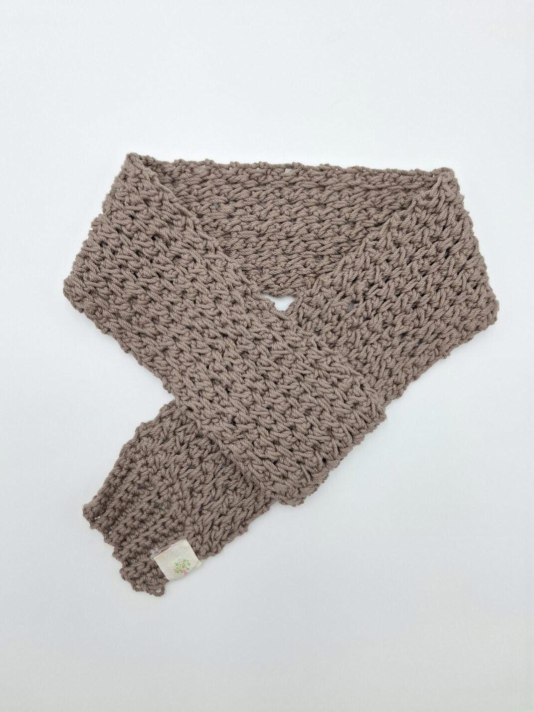 손뜨개 쁘띠 머플러