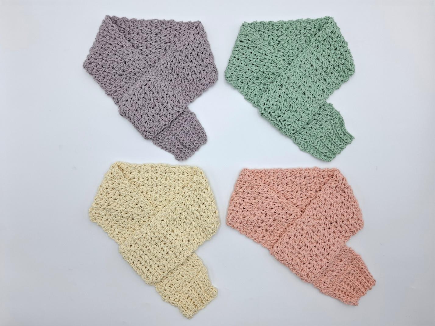 손뜨개 쁘띠 머플러