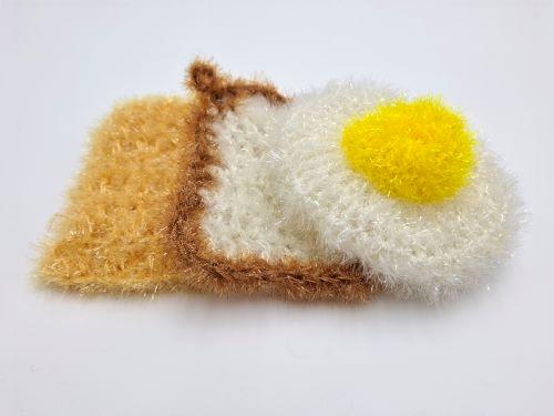 핸드메이드 식빵, 계란 후라이, 와플, 호빵 수세미