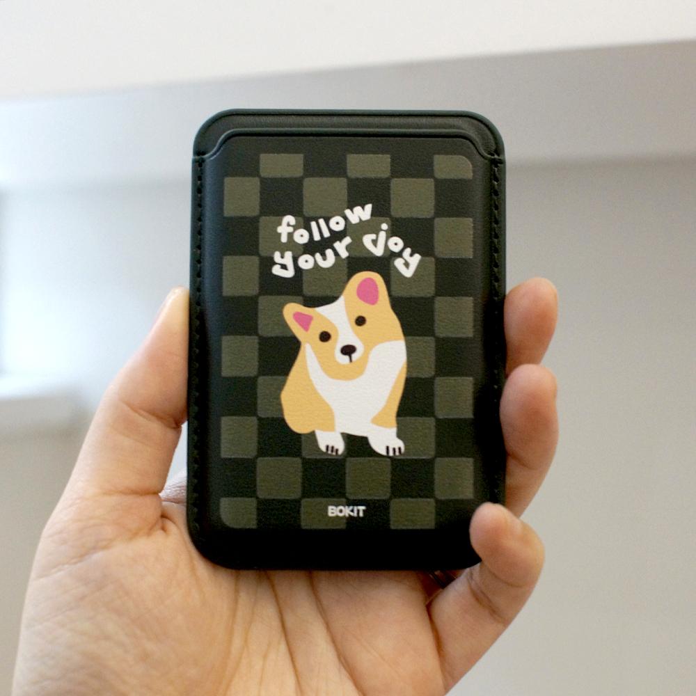 보킷 맥세이프 가죽 카드케이스 동물 디자인-더사랑(주)-차세대 판로플랫폼 스토어(STORE) 36.5