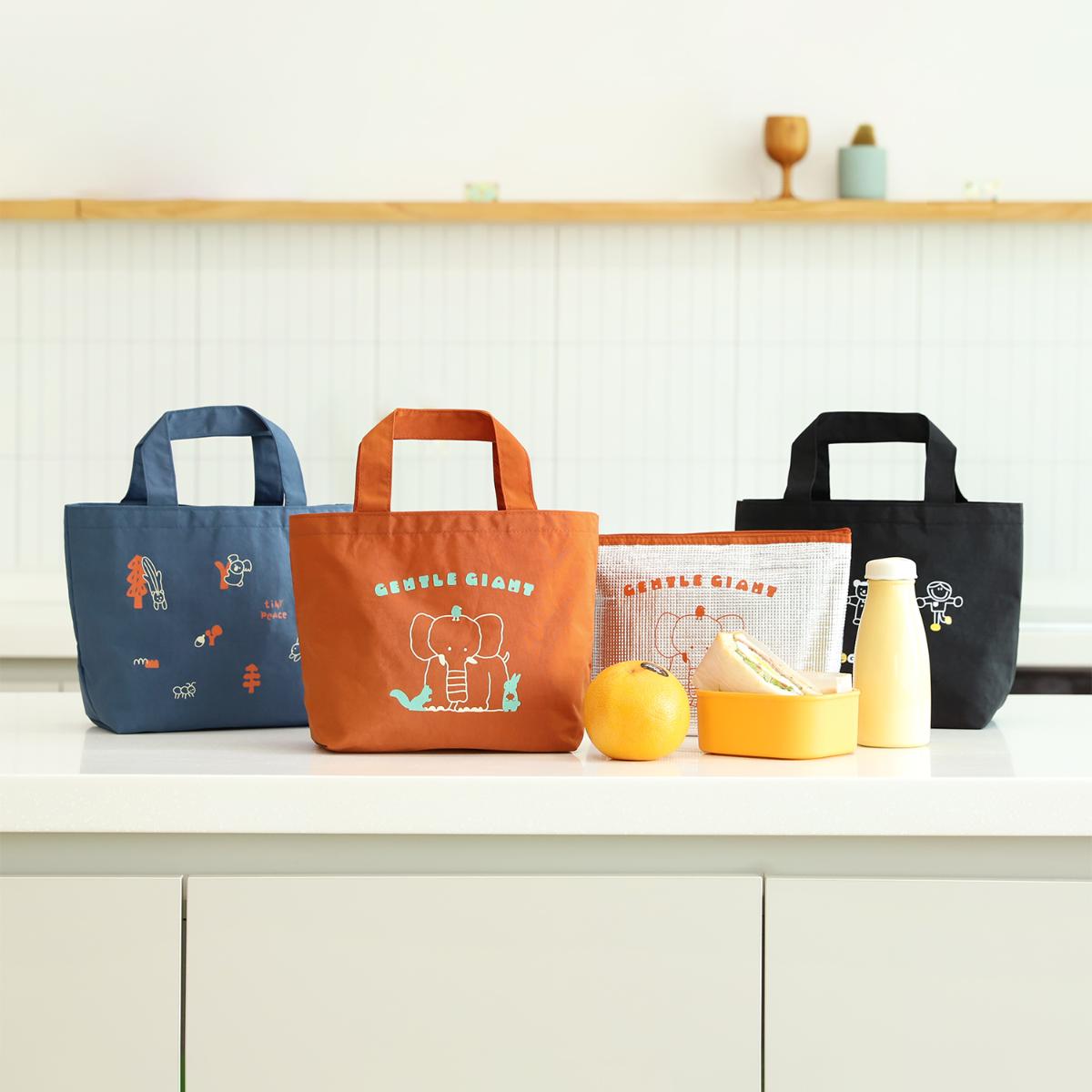 디자인 런치백(보냉백SET)