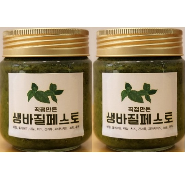 갓 수확한 팜올치 바질페스토세트-협동조합 매일매일즐거워-차세대 판로플랫폼 스토어(STORE) 36.5