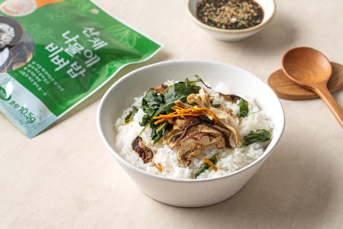 산채 나물에 비벼밥-농업회사법인(주)담우-차세대 판로플랫폼 스토어(STORE) 36.5