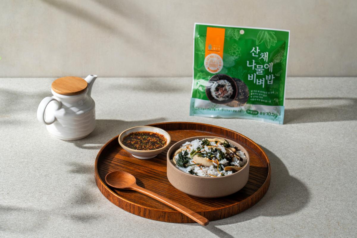 산채 나물에 비벼밥-농업회사법인(주)담우-차세대 판로플랫폼 스토어(STORE) 36.5