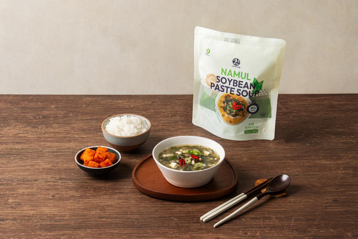 취나물 즉석 된장국-농업회사법인(주)담우-차세대 판로플랫폼 스토어(STORE) 36.5