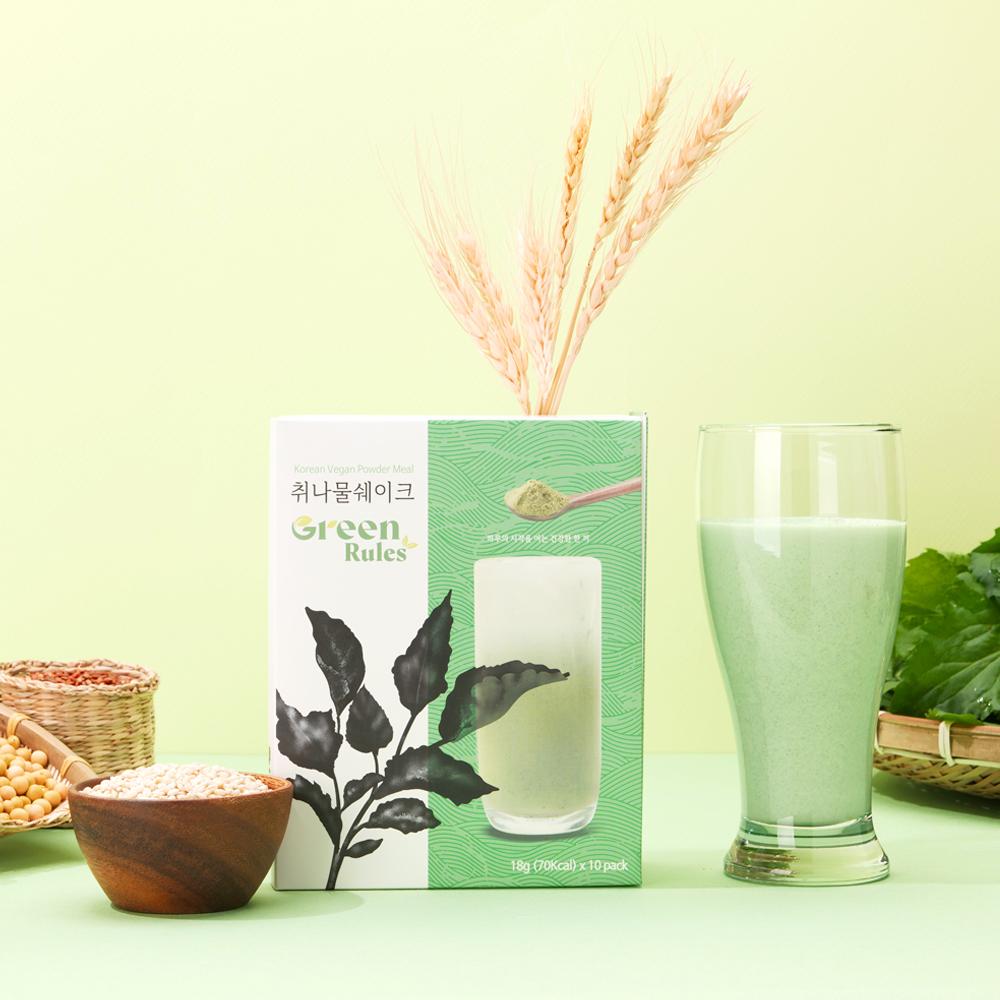 [Green Rules] 취나물 쉐이크