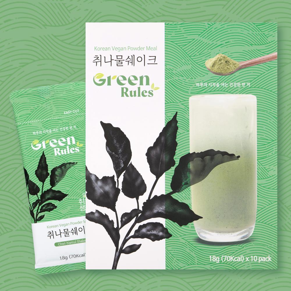 [Green Rules] 취나물 쉐이크-농업회사법인(주)담우-차세대 판로플랫폼 스토어(STORE) 36.5