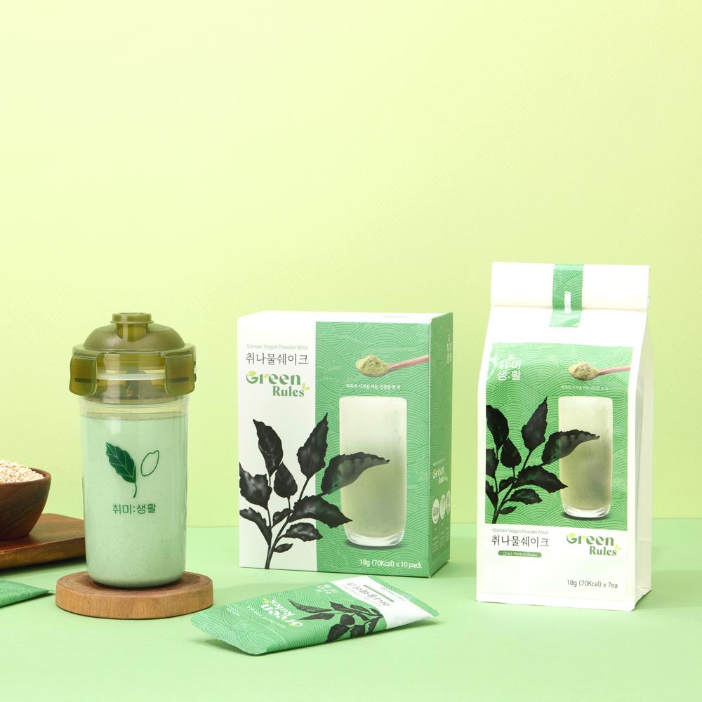 [Green Rules] 취나물 쉐이크-농업회사법인(주)담우-차세대 판로플랫폼 스토어(STORE) 36.5
