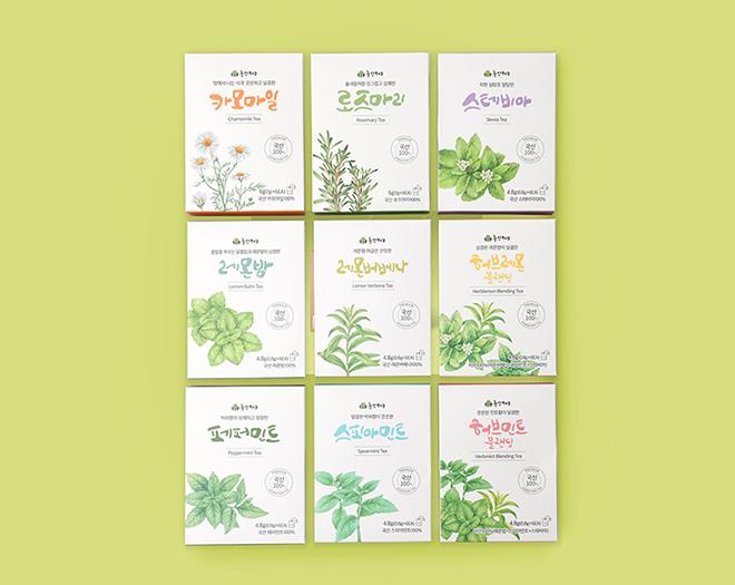 폴인허브 4종 세트 티백-협동조합 허브이야기-차세대 판로플랫폼 스토어(STORE) 36.5