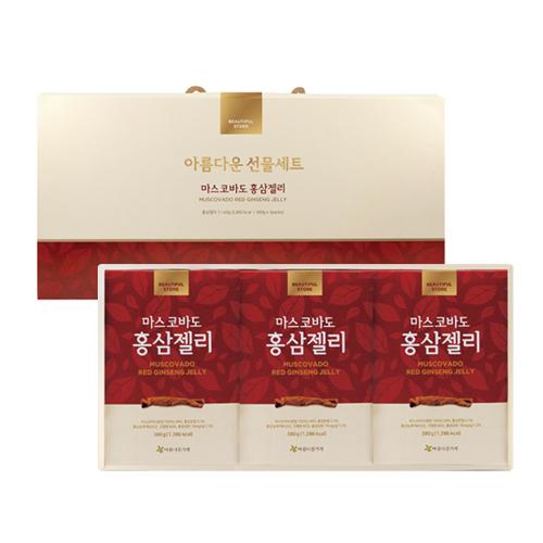 [아름다운가게] 아름다운선물세트 마스코바도 홍삼젤리(홍삼2호)-(재)아름다운가게-차세대 판로플랫폼 스토어(STORE) 36.5