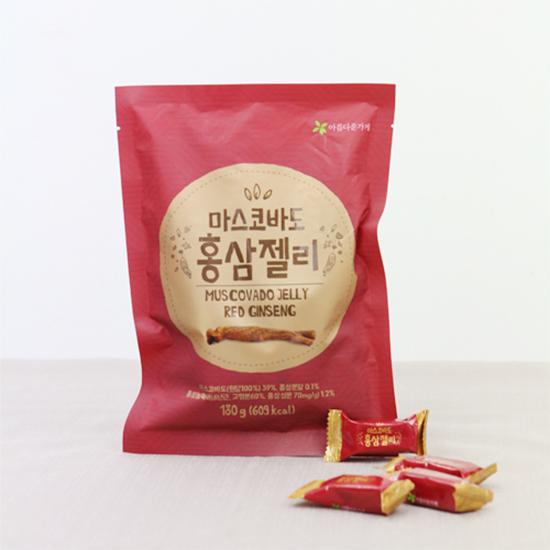 [도매가] [아름다운가게] 마스코바도 홍삼젤리180g