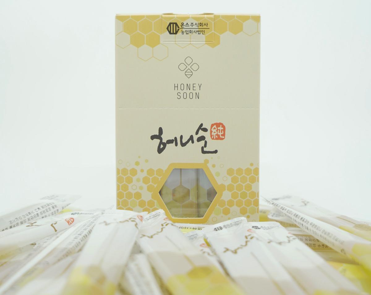 꿀스틱 1Box 1개월분 (12g x 30봉) 국내산 야생화 사양꿀