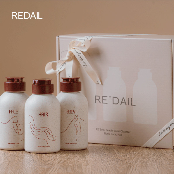 [르다일] 뷰티클리어 파우더클렌저 데일리보틀 3구 세트(페이스+바디+샴푸)-㈜행복바라기-차세대 판로플랫폼 스토어(STORE) 36.5