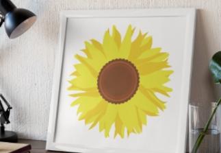 더블엠 취업 행운 캔버스 액자 인테리어 해바라기 부엉이 코끼리 고래 네잎클로버 멘토고남이