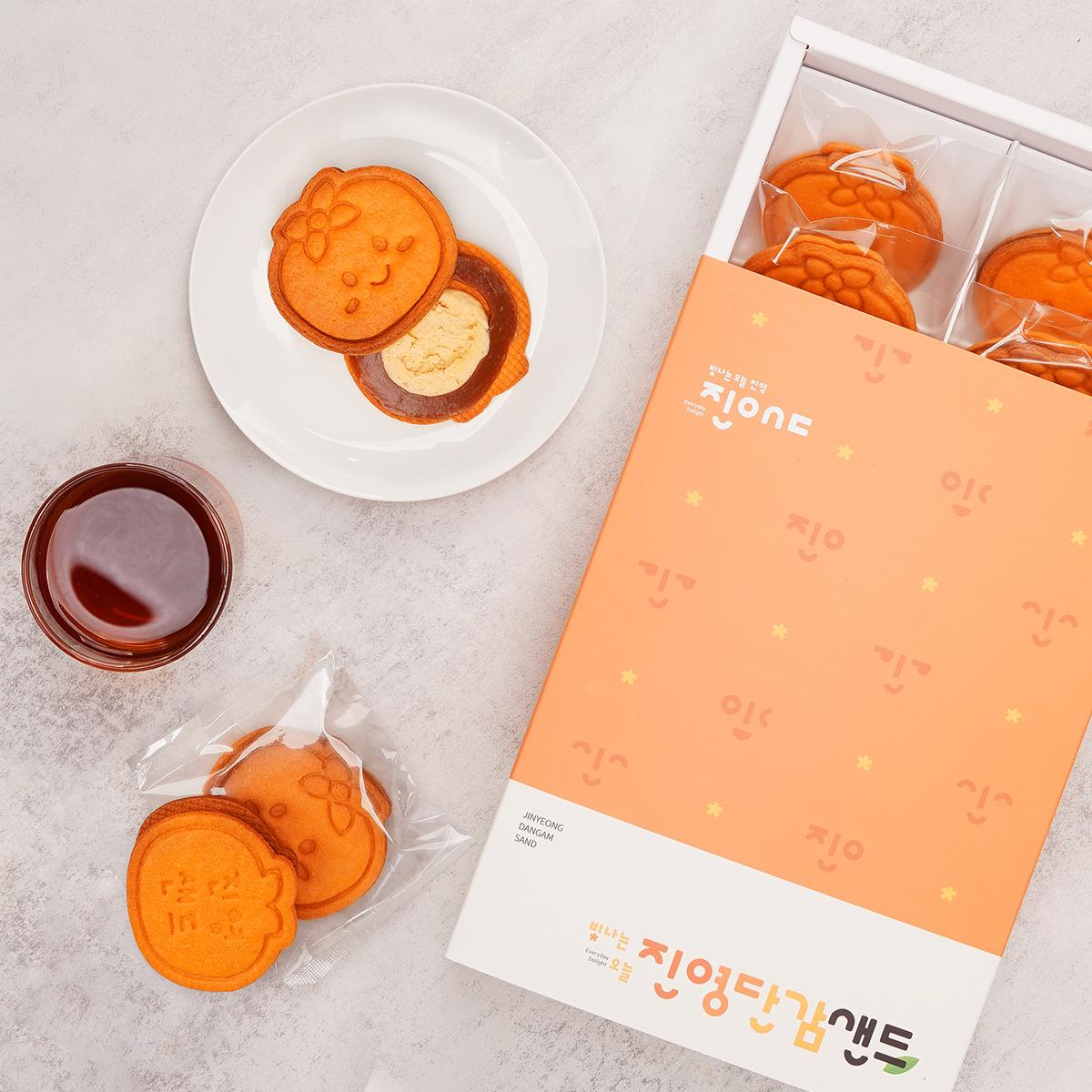 비아모 진영단감샌드