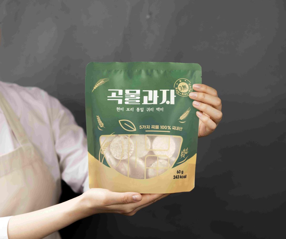 [청청구례]한입크기 곡물과자 뻥튀기 60g 5봉-농업회사법인 복내리는당산나무 주식회사-차세대 판로플랫폼 스토어(STORE) 36.5